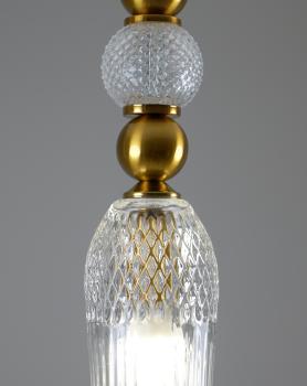 Светильник подвесной Moderli V10908-P Glassy