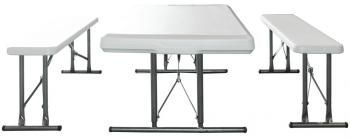 Набор: стол, 2 скамьи Lex B113