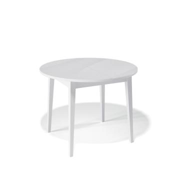 Белый/стекло белое сатин