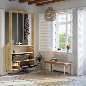 Обувница с вешалкой для одежды LEVE NORFOLK HALL STAND