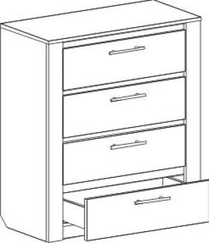 Комод 850 МебельГрад