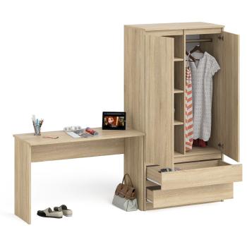 Стол письменный СВК Мори МСП1200.1 + Шкаф МШ900.1