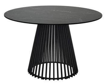 MATT BLACK MARBLE SOLID CERAMIC Черный мрамор матовый, керамика/Черный каркас