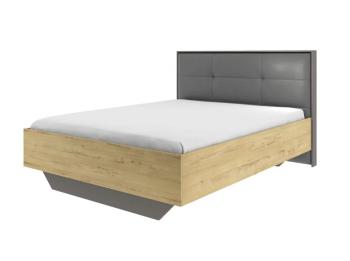 Дуб Вотан / Серый графит / Кож.зам серый