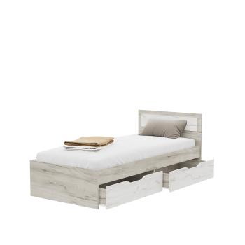 Дуб Крафт Белый/Дуб Крафт Серый