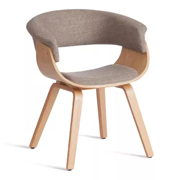 дерево / ткань, натуральный/бежевый, Aimcasa 5