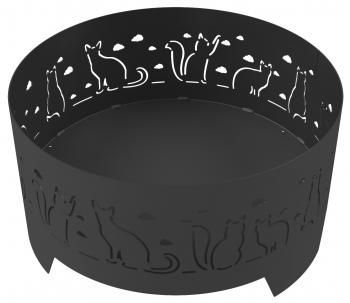 черный