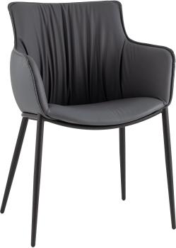 Экокожа темно-серый