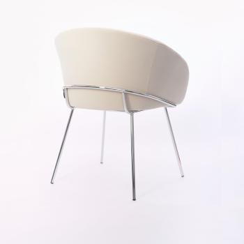 Стул дизайнерский Demidovichmebel Elegans (хром)