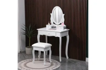 Туалетный столик с пуфом Vinotti CZ23