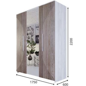 Шкаф Монтале 4Д КМК 0966.1