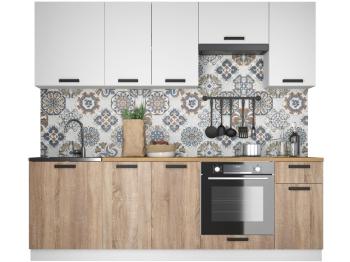 Белый/Дуб сонома