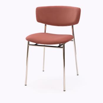 розовый, основание хром