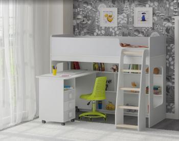 Белый/алюминий