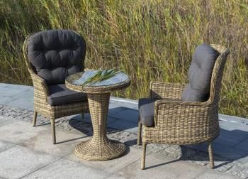 Стол круглый из искусственного ротанга 4sis