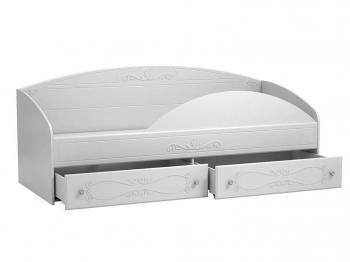 Кровать одинарная с ящиками + Борт защитный для кровати Катрин-К ИТ-11+ИТ11А Италия