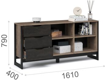 Комод Империал Стокгольм 2д 3ящ