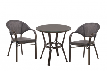 Темно-коричневый, черный