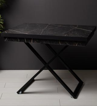 Черный мрамор/Черные опоры