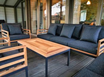 Лаунж зона Ideal Patio EGMONT с трехместным диваном