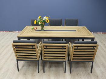 Обеденная группа Ideal Patio EGMONT стол тик 220