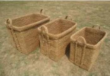 Комплект из 3-х плетеных корзин RB BDH-172