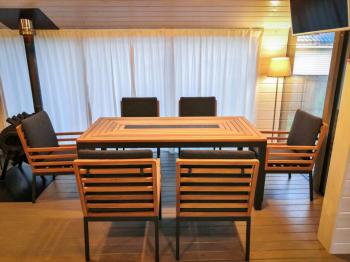 Стол обеденный Ideal Patio EGMONT из тика 180x90