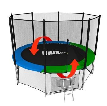 Батут UNIX Line Classic 12 ft (outside)