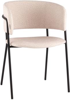 Буклированный велюр бежевый