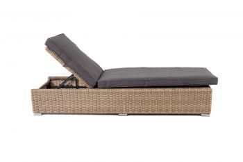 Шезлонг 4sis Рим с подушкой