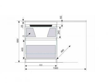Тумба напольная Style Line