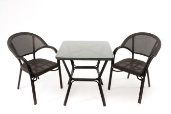 Темно-коричневый, черный