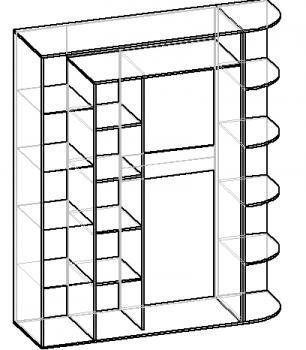Шкаф – купе Мебелайн «Мебелайн – 16»