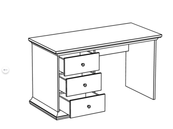 Стол письменный ОГОГО Reina