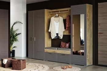 Шкаф для одежды Сильва Livorno НМ 013.16 с зеркалом