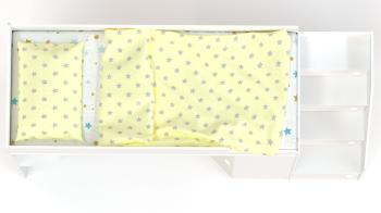 Кровать-чердак с угловым шкафом и столешницей Ridgimmi 11