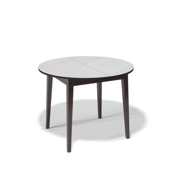 Венге/стекло белое глянец