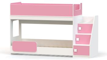 белый / розовый