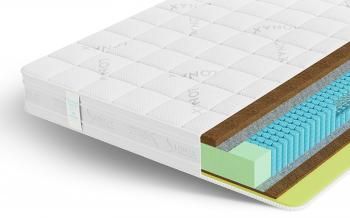 МАТРАС ЛОНАКС КОКОС МЕДИУМ S1000 (512 П/М2) 180 см(МАТРАС LONAX COCOS MEDIUM S1000 (512 П/М2) 180 см)