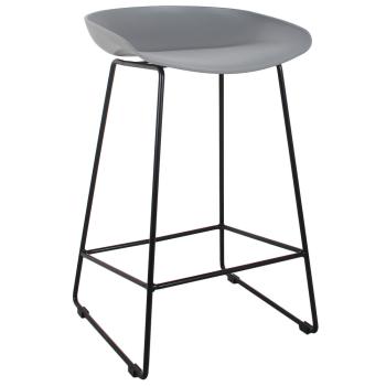 Серый/Черные ножки