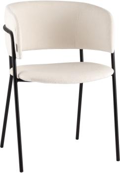 Буклированный велюр белый