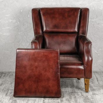 Кресло кожаное Decor of today Делмар 02444