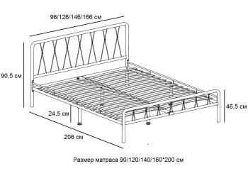 Кровать MEBWILL КЛЭР 160
