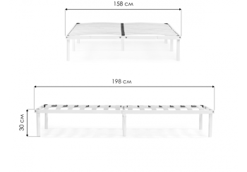 Ортопедическое основание Woodville Мирс 160х200