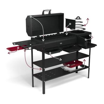 Мангал разборный Завод Палитра Clever heat max