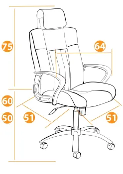 Кресло TetChair Oxford хром
