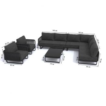 Лаунж зона Ideal Patio Bellisa модульная