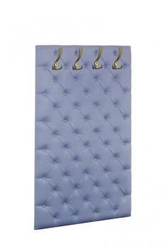 велюр голубой