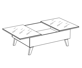 Столик журнальный ОГОГО Forest