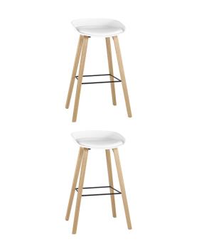 Белый с пу подушкой, деревян. ножки